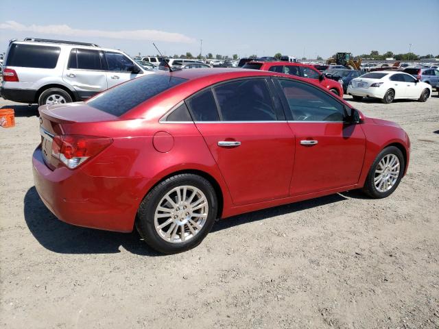 1G1PK5S96B7306754 - 2011 CHEVROLET CRUZE ECO RED photo 3