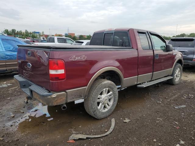 1FTPX14594NB28056 - 2004 FORD F150 MAROON photo 3