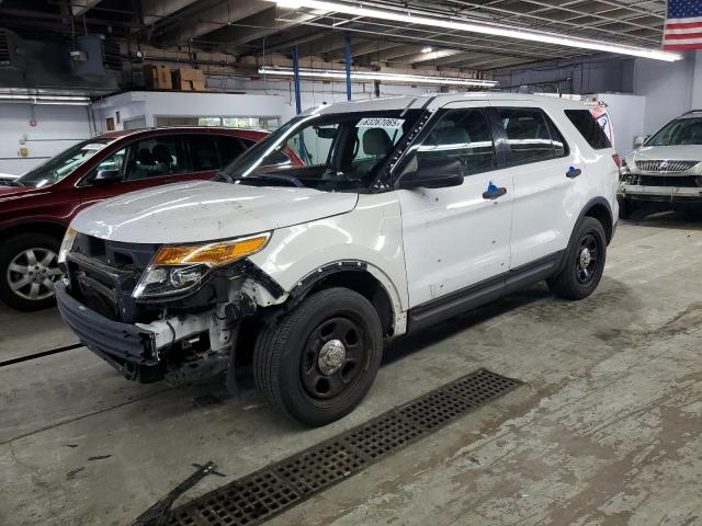 1FM5K8AR5FGB03230 - 2015 FORD EXPLORER POLICE INTERCEPTOR თეთრი ფოტო 1
