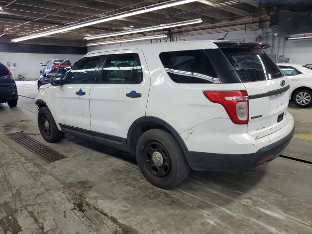 1FM5K8AR5FGB03230 - 2015 FORD EXPLORER POLICE INTERCEPTOR თეთრი ფოტო 2
