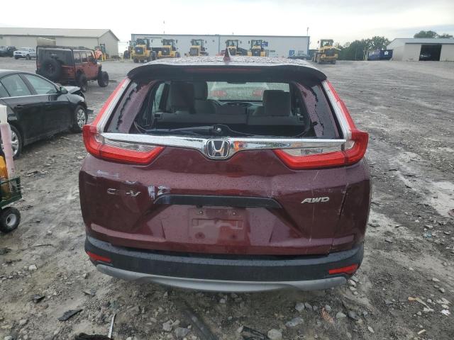 5J6RW6H38HL002963 - 2017 HONDA CR-V LX MAROON photo 6