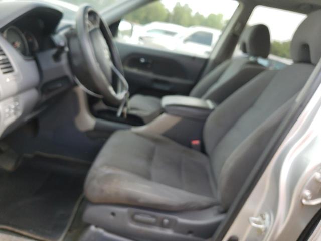 5FNYF28328B011204 - 2008 HONDA PILOT SE SILVER photo 7