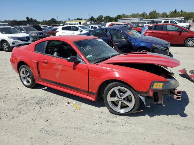 1FAFP42R43F435829 - 2003 FORD MUSTANG MACH I RED photo 4