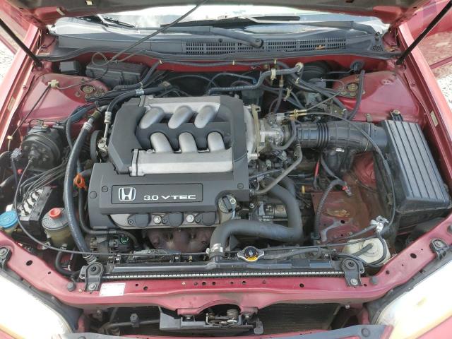 1HGCG16572A012601 - 2002 HONDA ACCORD EX BURGUNDY photo 11