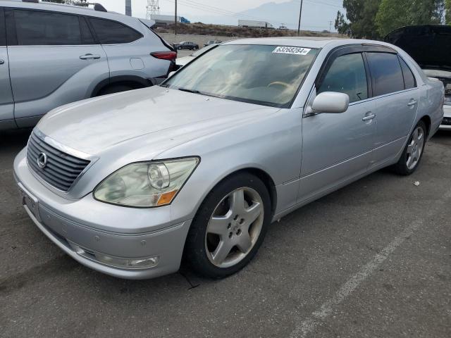 JTHBN36F855028872 - 2005 LEXUS LS 430 SILVER photo 1