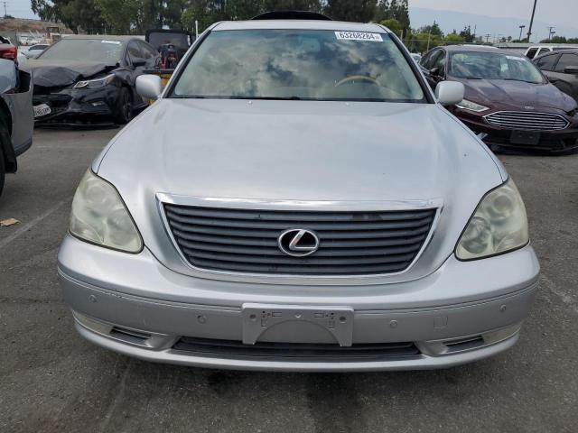 JTHBN36F855028872 - 2005 LEXUS LS 430 SILVER photo 5