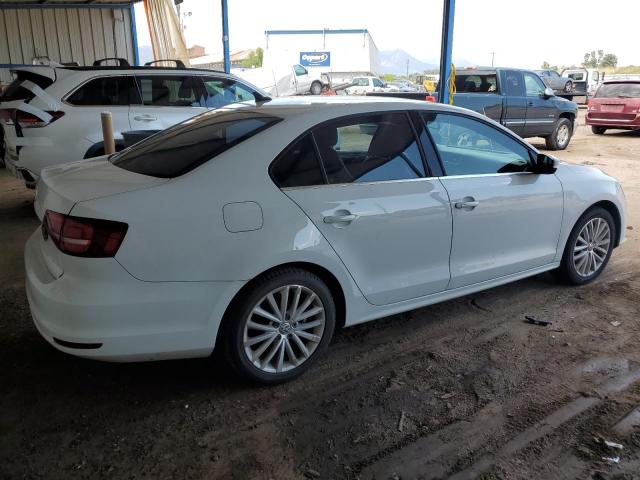 3VWL17AJ6GM363773 - 2016 VOLKSWAGEN JETTA SEL WHITE photo 3