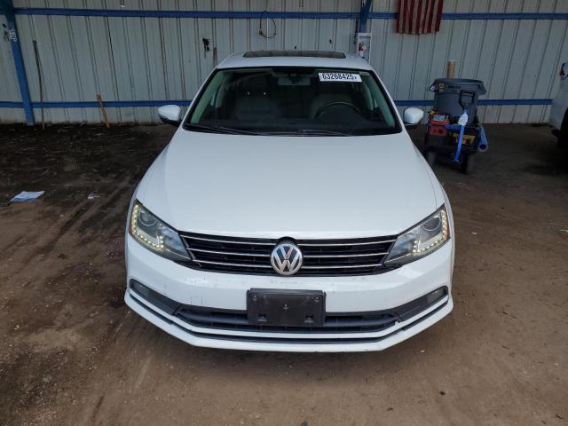 3VWL17AJ6GM363773 - 2016 VOLKSWAGEN JETTA SEL WHITE photo 5