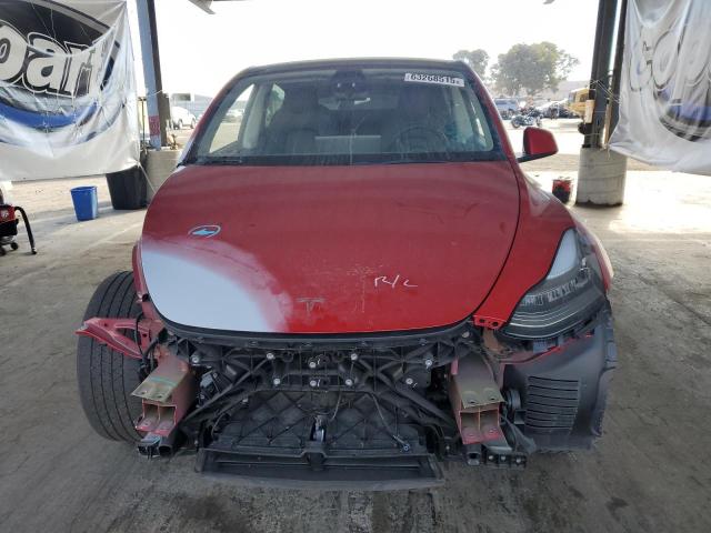 7SAYGDEE2NF403175 - 2022 TESLA MODEL Y 红色 照片 5