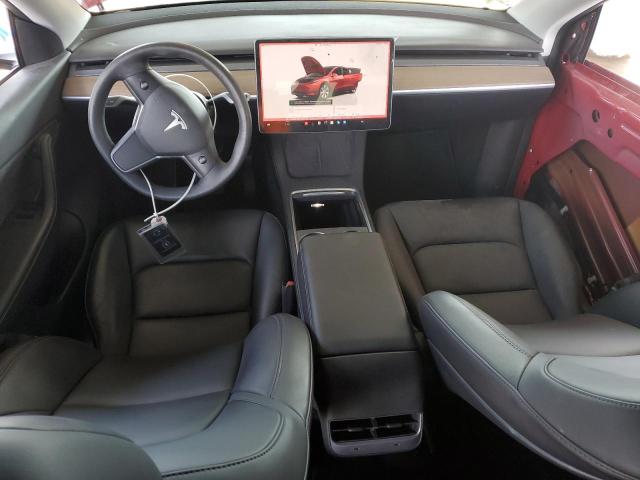 7SAYGDEE2NF403175 - 2022 TESLA MODEL Y 红色 照片 8