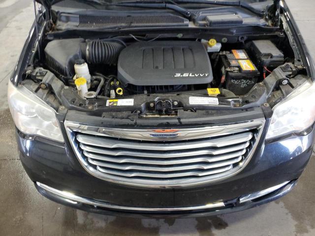 2C4RC1CG9DR734659 - 2013 CHRYSLER TOWN & COU TOURING L CHARCOAL photo 12