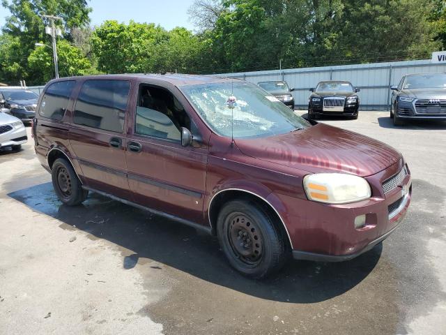 1GNDV23147D101202 - 2007 CHEVROLET UPLANDER LS 勃艮第红 照片 4