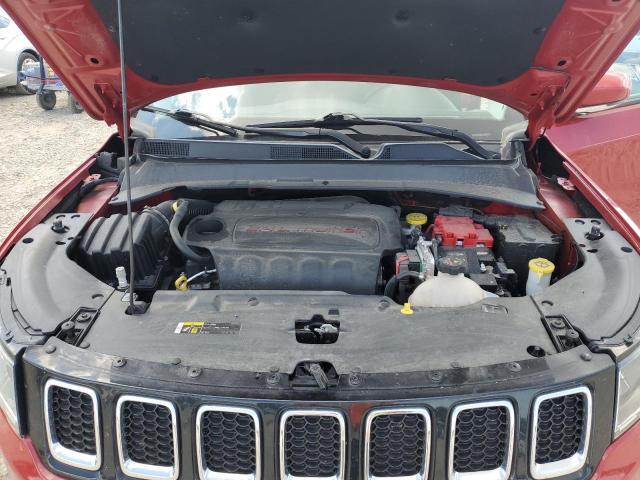 3C4NJDCB8LT246258 - 2020 JEEP COMPASS LIMITED RED photo 12