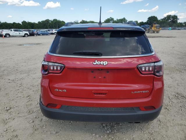 3C4NJDCB8LT246258 - 2020 JEEP COMPASS LIMITED RED photo 6