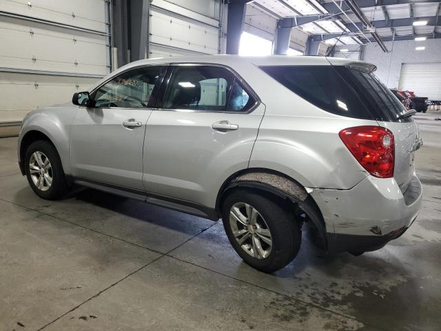 2GNALBEK2C1291554 - 2012 CHEVROLET EQUINOX LS SILVER photo 2