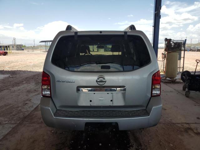 5N1AR18U88C623668 - 2008 NISSAN PATHFINDER S ვერცხლისფერი ფოტო 6