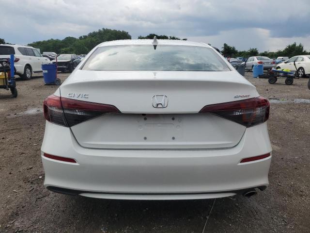 2HGFE2F50SH573796 - 2025 HONDA CIVIC SPORT თეთრი ფოტო 6