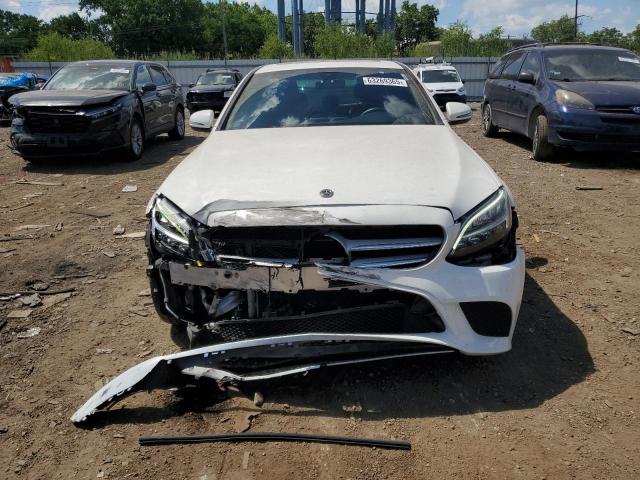 55SWF8EB5KU302579 - 2019 MERCEDES-BENZ C 300 4MATIC WHITE photo 5