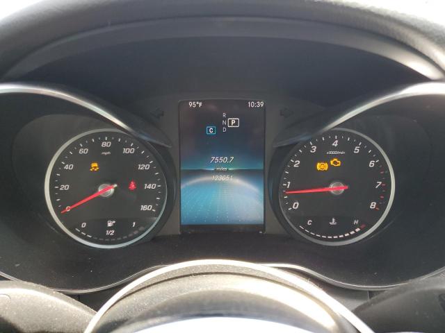 55SWF8EB5KU302579 - 2019 MERCEDES-BENZ C 300 4MATIC WHITE photo 9