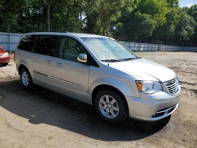 2C4RC1CG9CR156397 - 2012 CHRYSLER TOWN & COU TOURING L SILVER photo 4