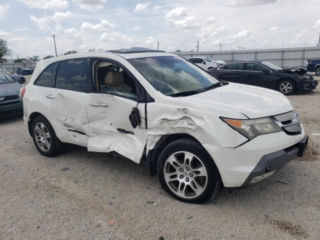 2HNYD286X8H546270 - 2008 ACURA MDX TECHNOLOGY WHITE photo 4