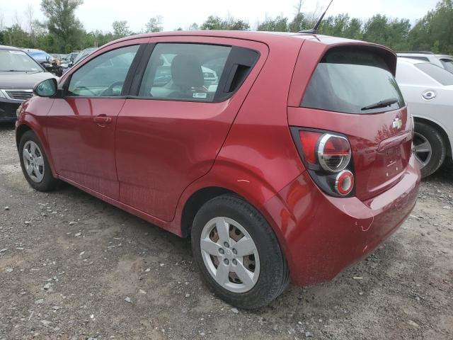 1G1JA6SH1E4233255 - 2014 CHEVROLET SONIC LS RED photo 2