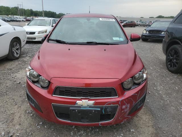1G1JA6SH1E4233255 - 2014 CHEVROLET SONIC LS RED photo 5