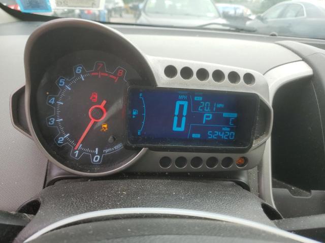 1G1JA6SH1E4233255 - 2014 CHEVROLET SONIC LS RED photo 9