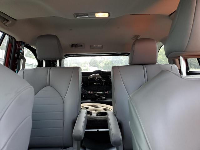 5TDGZRBH2MS084949 - 2021 TOYOTA HIGHLANDER XLE RED photo 10