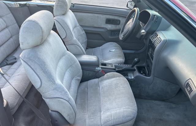 1C3XJ4533MG122410 - 1991 CHRYSLER LEBARON RED photo 5