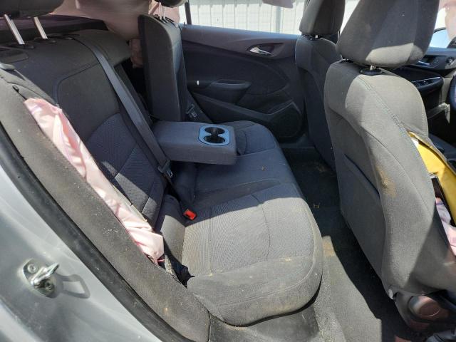 3G1BE6SM4JS610256 - 2018 CHEVROLET CRUZE LT SILVER photo 10