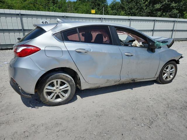 3G1BE6SM4JS610256 - 2018 CHEVROLET CRUZE LT SILVER photo 3