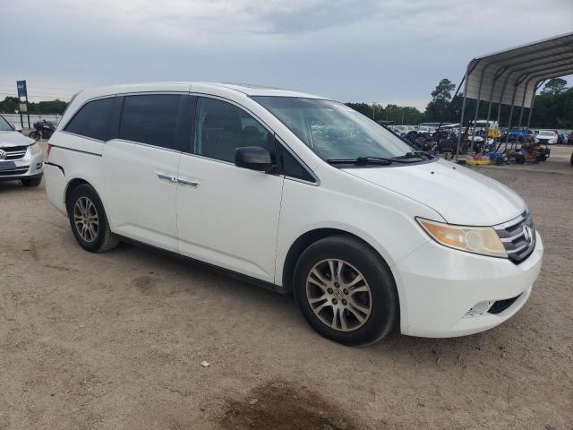 5FNRL5H64CB048286 - 2012 HONDA ODYSSEY EXL WHITE photo 4