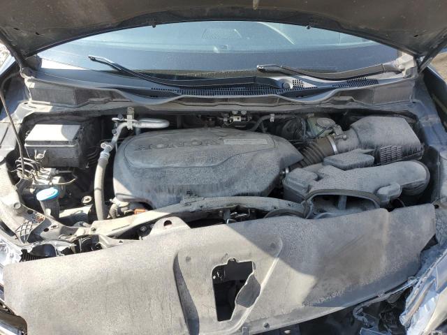 5FNRL6H94JB105468 - 2018 HONDA ODYSSEY ELITE BLACK photo 12