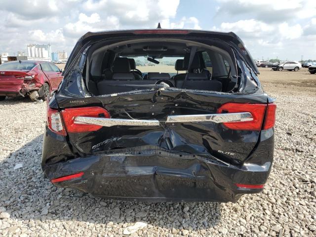 5FNRL6H94JB105468 - 2018 HONDA ODYSSEY ELITE BLACK photo 6