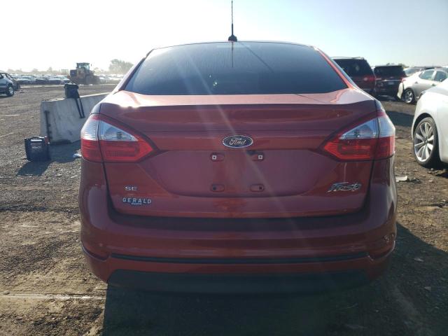 3FADP4BJ6JM134218 - 2018 FORD FIESTA SE ORANGE photo 6