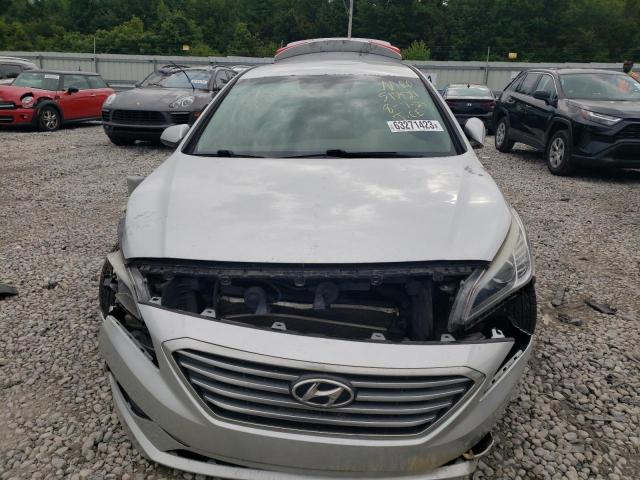 5NPE24AF7HH517529 - 2017 HYUNDAI SONATA SE SILVER photo 5