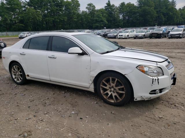 1G1ZG5E72CF267608 - 2012 CHEVROLET MALIBU LTZ WHITE photo 4