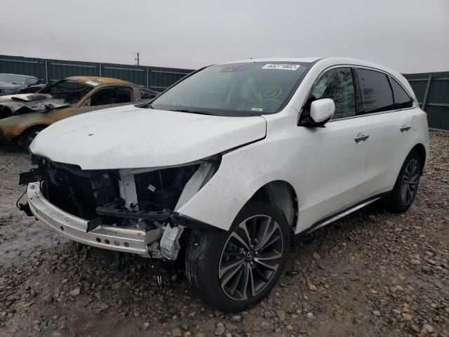 5J8YD4H5XLL051489 - 2020 ACURA MDX TECHNOLOGY WHITE photo 2