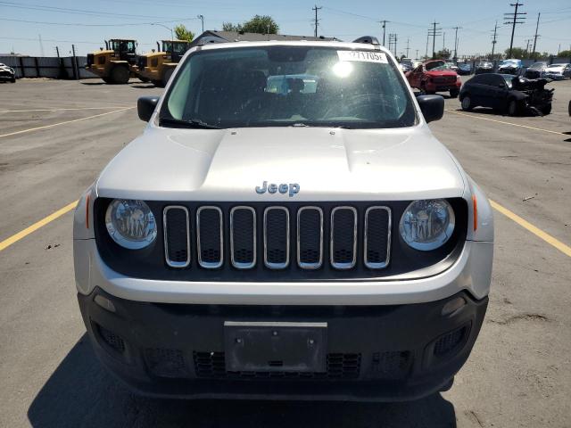 ZACCJAAT6GPD86551 - 2016 JEEP RENEGADE SPORT SILVER photo 5