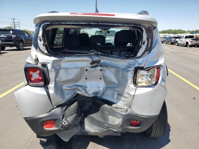 ZACCJAAT6GPD86551 - 2016 JEEP RENEGADE SPORT SILVER photo 6