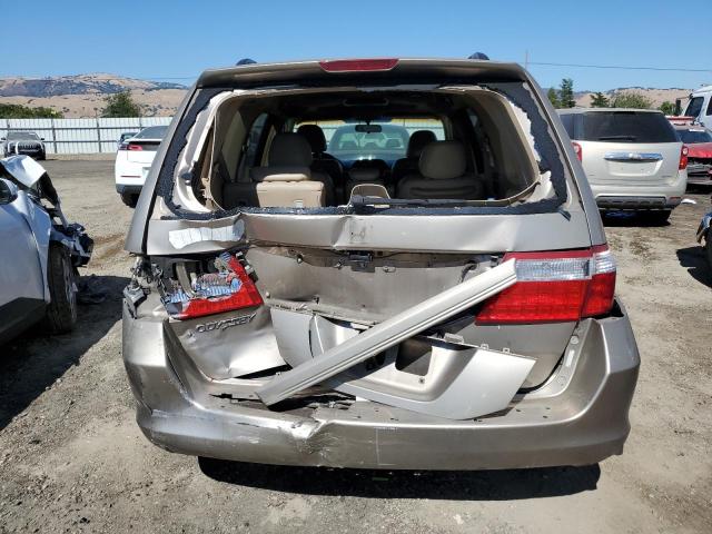 5FNRL38776B437876 - 2006 HONDA ODYSSEY EXL GOLD photo 6