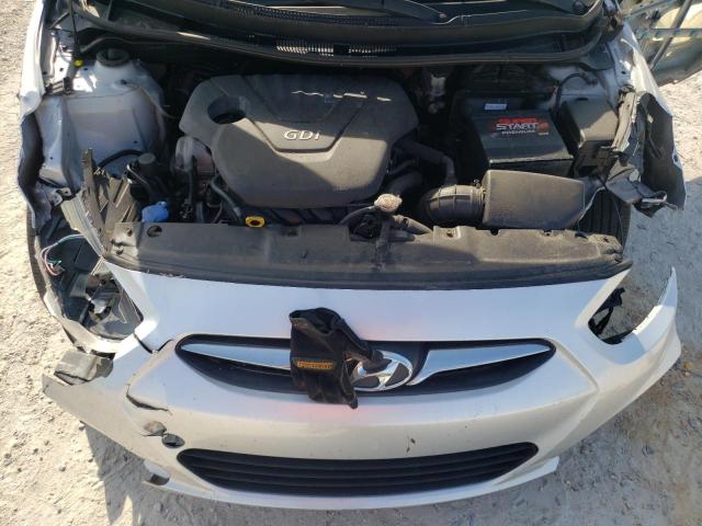 KMHCT5AE3DU081887 - 2013 HYUNDAI ACCENT GLS SILVER photo 11