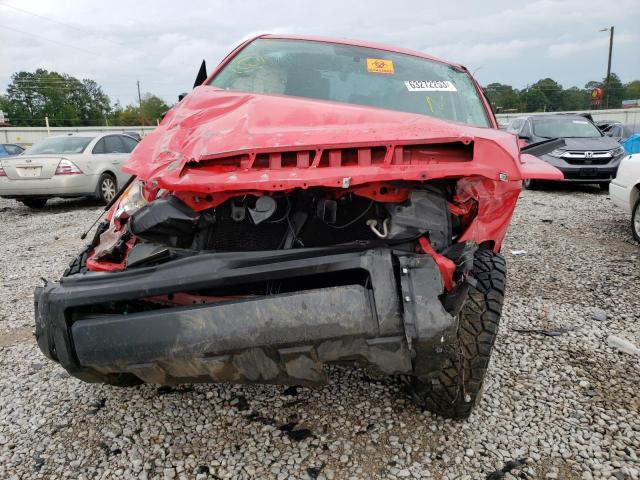 5TFRM5F13GX098824 - 2016 TOYOTA TUNDRA DOUBLE CAB SR/SR5 RED photo 5