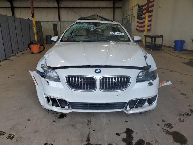 WBA5B3C54ED534950 - 2014 BMW 535 XI WHITE photo 5