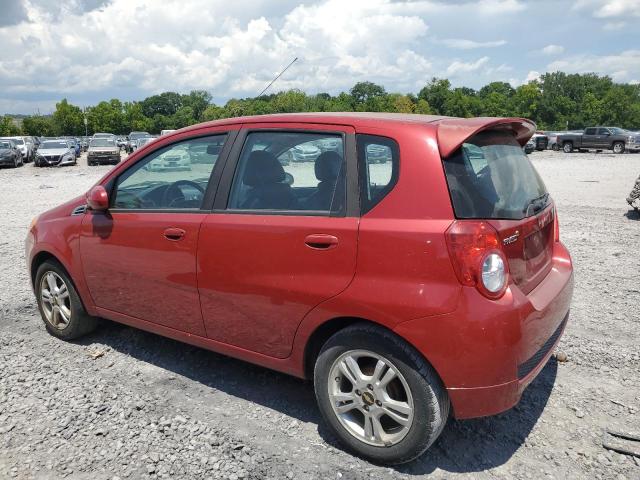 KL1TG6DE4BB251894 - 2011 CHEVROLET AVEO LT RED photo 2