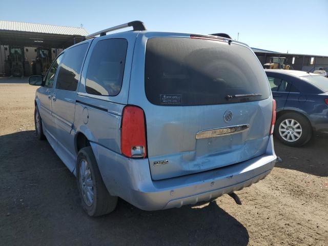 4GLDV13W37D204141 - 2007 BUICK TERRAZA INCOMPLETE TURQUOISE photo 3