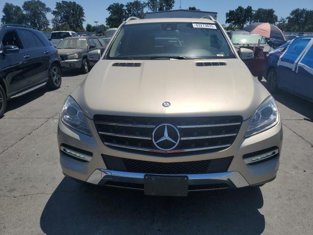4JGDA5HB1DA123027 - 2013 MERCEDES-BENZ ML 350 4MATIC GOLD photo 5
