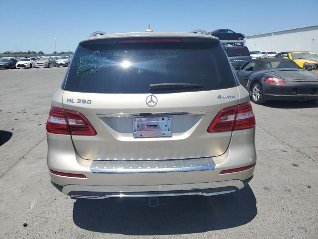 4JGDA5HB1DA123027 - 2013 MERCEDES-BENZ ML 350 4MATIC GOLD photo 6