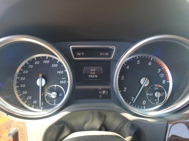 4JGDA5HB1DA123027 - 2013 MERCEDES-BENZ ML 350 4MATIC GOLD photo 9